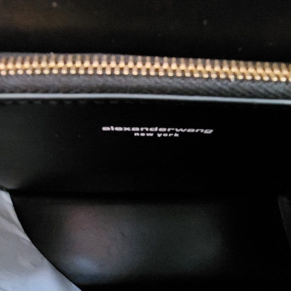 Alexander Wang W Legacy small bag in distressed black leather - Picture 15 of 17